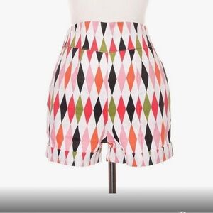 Pinup couture harlequin shorts
